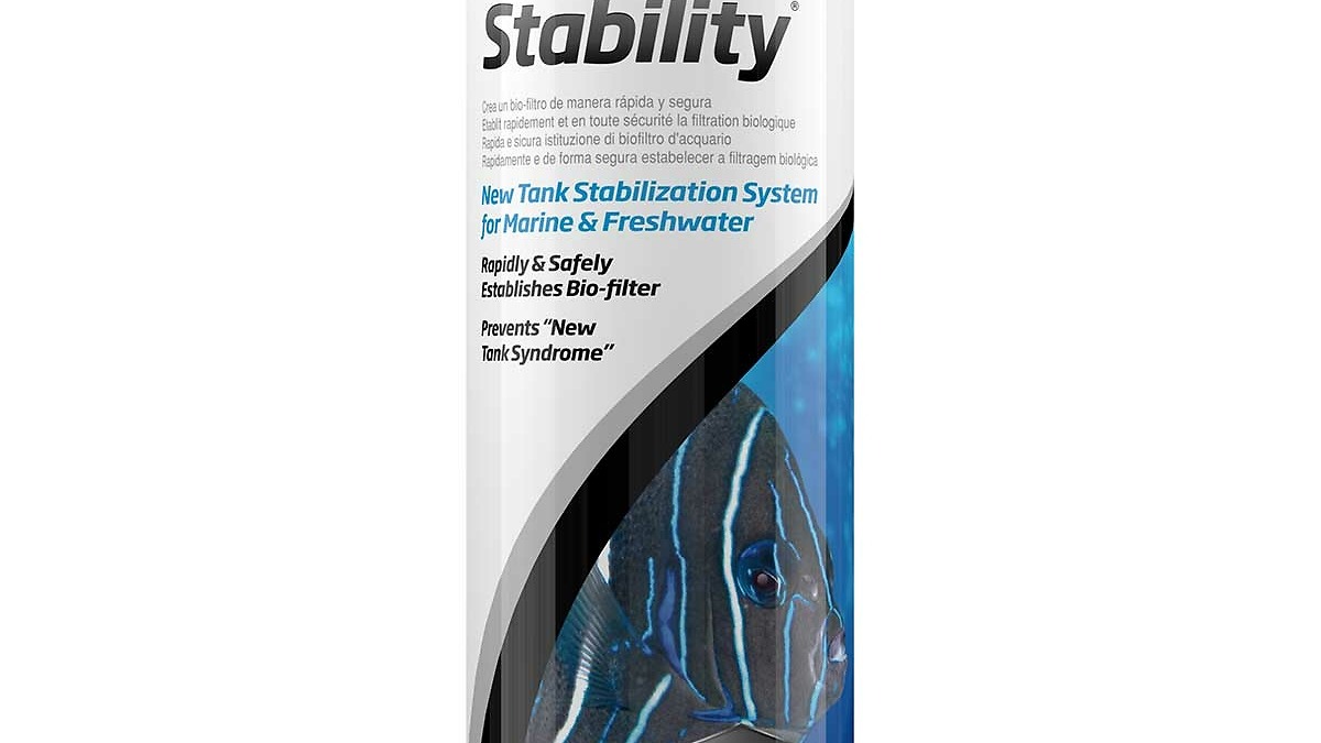 Stability - bacterias de inicio para agua dulce y salada